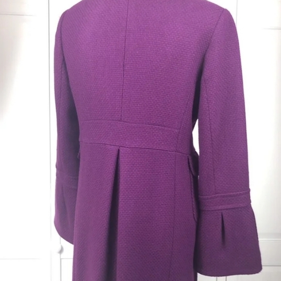 Beautiful Bell Sleeved Pea Coat - Picture 4 of 11